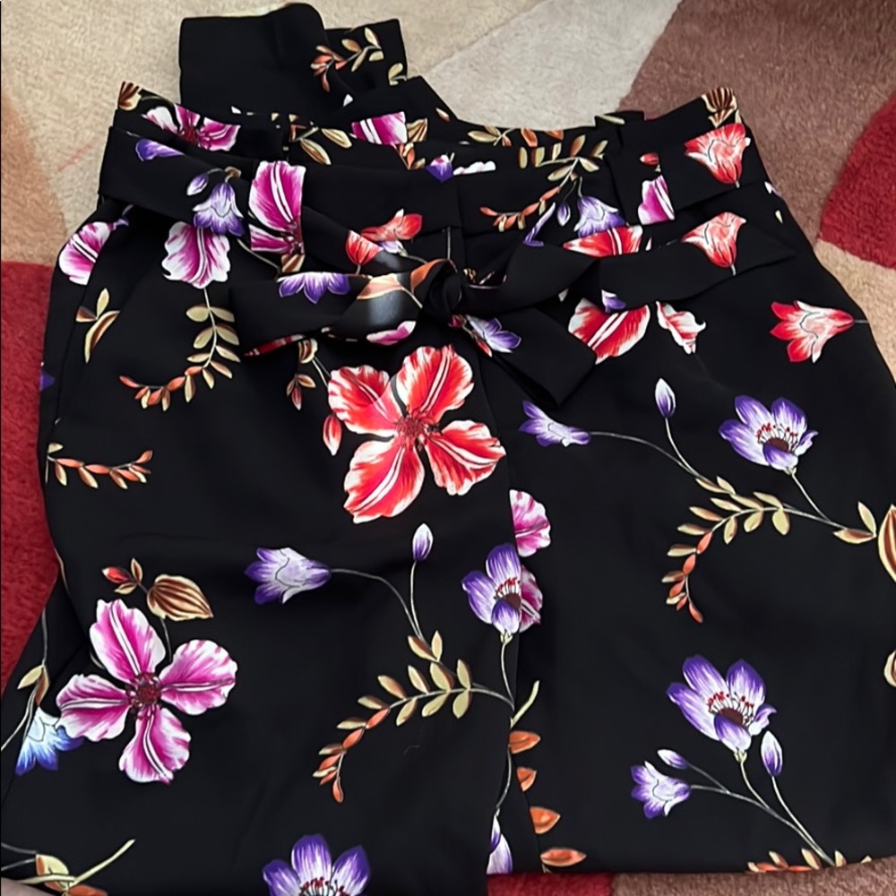Long floral pants
